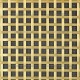 Interwoven Reeded Wire Square, Brass Black 2.7mm