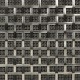 Interwoven Reeded Wire Square, Polished Nickel 3mm