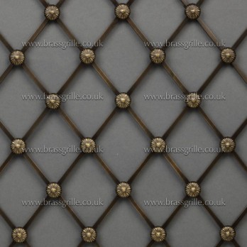 Regency Diamond Medium, Antique Brass 3mm