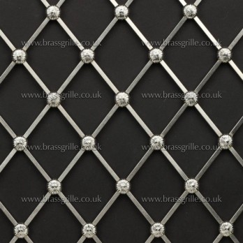 Regency Diamond Medium, Satin Nickel 3mm
