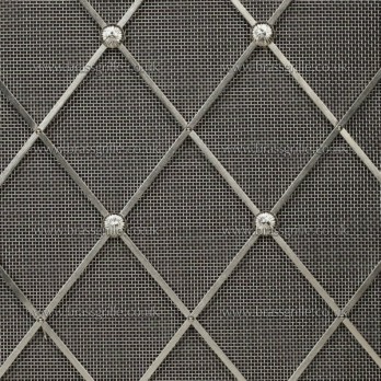 Regency Diamond Large, Satin Nickel 3.1mm Regency Diamond Large, Satin Nickel 3.1mm